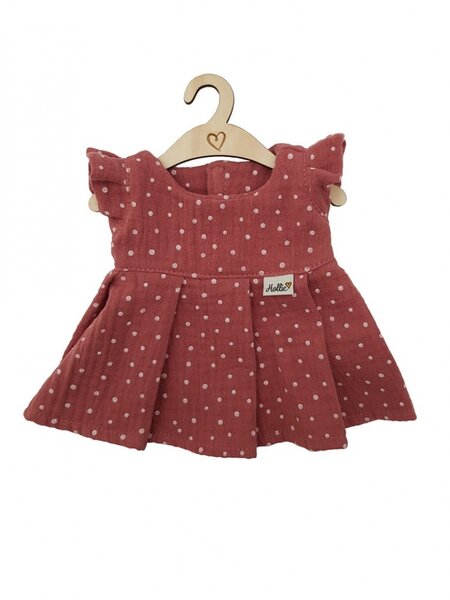 Poppenjurk Spring blush dots (34 cm)