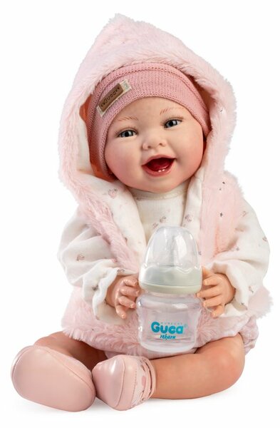 Lachende Reborn Babypop Elsa