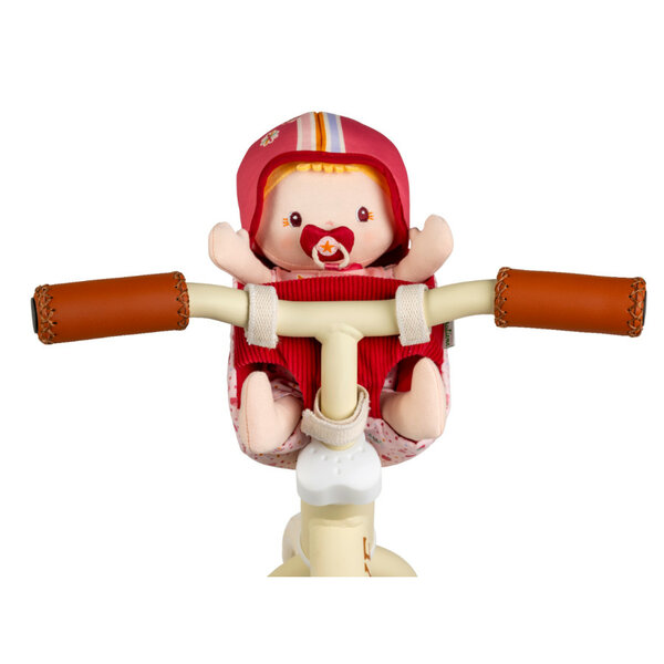 Babypop Lena met fietszitje