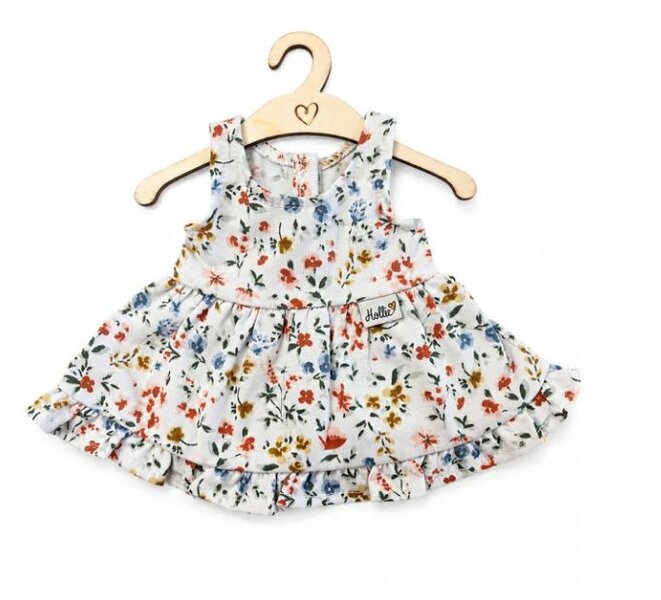 Poppenjurk Sunny white flowers (34-cm)