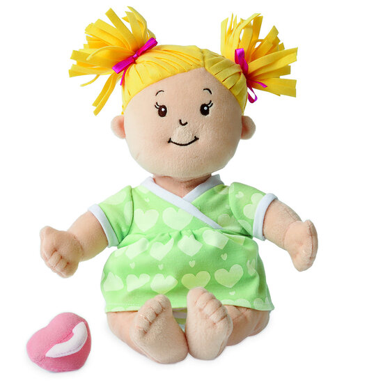 Stoffen pop Baby Stella Blonde Doll (38 cm)