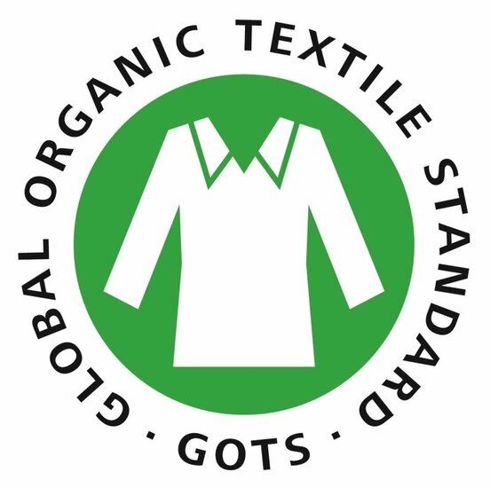 Gemaakt van organisch textiel