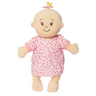 Stoffen pop Wee Baby Stella Doll Peach (30 cm)
