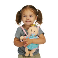 Meisje met Stoffen pop Wee Baby Stella Doll Peach (30 cm)