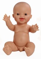 Gordis babyjongen blank lachend (34 cm)