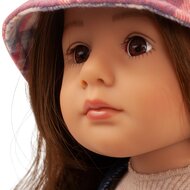 Het prachtige gezichtje van Little Kidz pop Grete in Denim