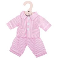 Kledingset 30 cm Roze gestreepte pyjama Medium