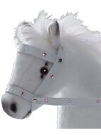 Kambaar paard wit met geluidchip (27 cm)