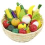 Mand met groente en fruit (21 delig)