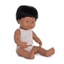 Latijnse babyjongen met het syndroom van Down (38 cm)