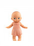Mini Pancha pop met zalmrose romper (28 cm)