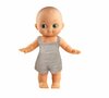 Mini Pancha pop met grijze romper (28 cm)