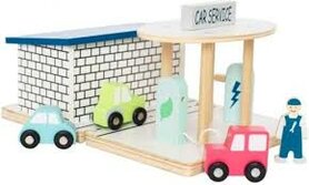 Houten speelset garage