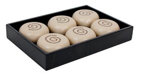 Houten speelset kaneelbroodjes (7 delig)