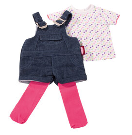 Kledingset Denim Tuinbroek (3 delig)  XL