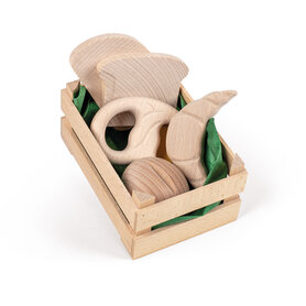 Assortiment natuurlijke broodwaren in krat klein (6 delig)