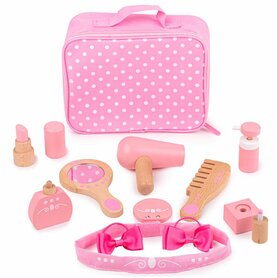 Make-up speelset in tas