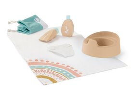 Verzorgingssetje voor poppen (5 delig)