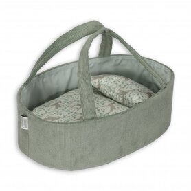 Corduroy poppenreiswieg 35 cm