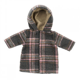 Poppenkleding winterjas (36 - 40 cm)