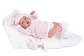 Handgeschilderde Reborn Babypop Bobbie