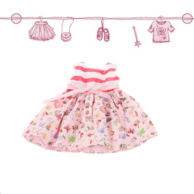 Kledingset Zomerjurk Wonderland XL