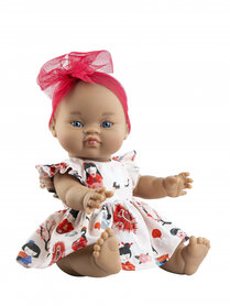 Gordis Aziatische babypop Ada gekleed (34 cm)