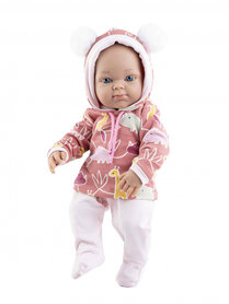 Mini Pikolines babypop meisje Capuchon (32 cm)