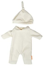 Poppenkleding Ecru 38 cm – Mutsje & Boxpakje