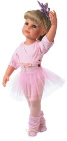 Hannah pop met blonde haren bij het ballet (14 delig)