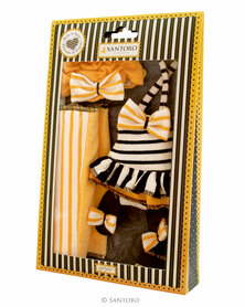 Santoro Gorjuss poppenkleding outfit Beach Belle (32 cm)