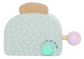 Houten broodrooster grijs