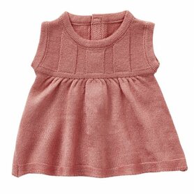 Jurkje roze gebreid 45 cm