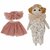 Stoffen pop Estelle met extra outfit (37 cm)