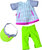 Kledingset Sport en Spel (32 cm)