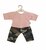 Poppenbroek en Shirt Camouflage Dusty Rose (34-cm)