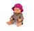 Blank babymeisje gekleed (32 cm)