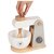 Houten mixer wit/beuken (2 delig)