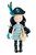 Santoro Gorjuss pop 'Black Pearl'' (32 cm)