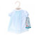 Poppenkleding Feestjurk Blauw (36-40 cm)