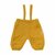 Kledingset Tuinbroek met T-shirt Okergeel (28-35 cm)