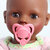 Speen voor Babypoppen – Roze