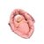 Poppendraagmand Mini Peach (21cm)