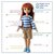 Lottie pop Long hair doll