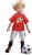 Kruselings kledingset Michael Voetbal (23 cm)
